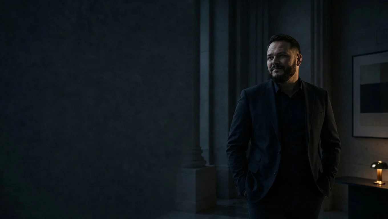 Tan Kayitmaz in a representative interior